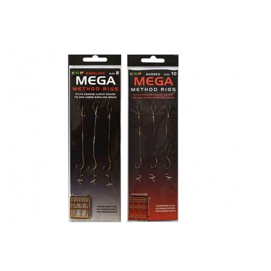 Carlige Legate ESP Mega Method Rigs 15lbs 10
