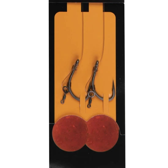 Carlige Legate Fox Edges Curve Short Fluoro D-rig Nr 2 - 30lb Illusion X 2buc