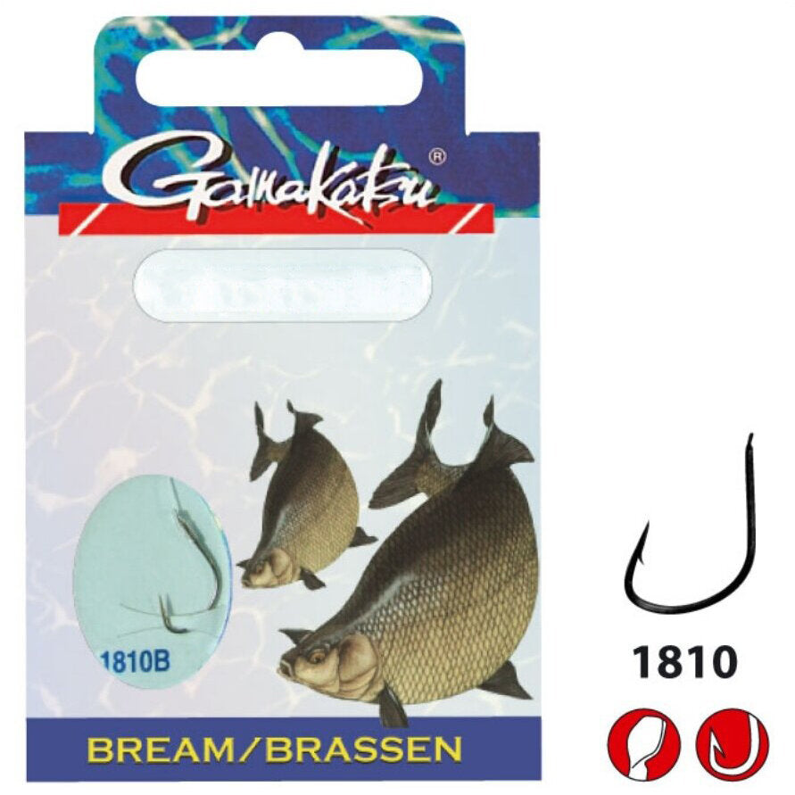 Carlige Legate Gamakatsu Bream Feeder LS-1810 nr.8 0.18mm