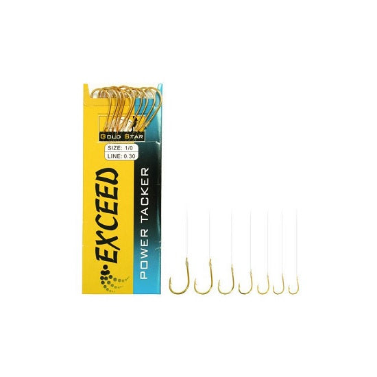 Carlige Legate GoldStar Chinu Gold Nr. 10 10buc/plic