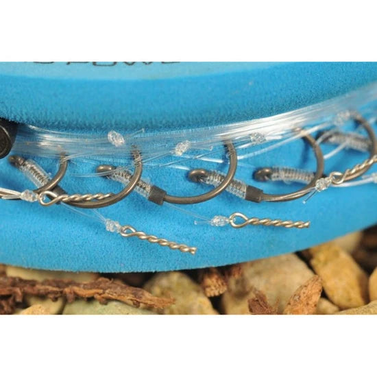 Carlige Legate Guru Bayonets Qm1, Carlig Nr.12, 0.22mm, 38cm, 8buc/pac