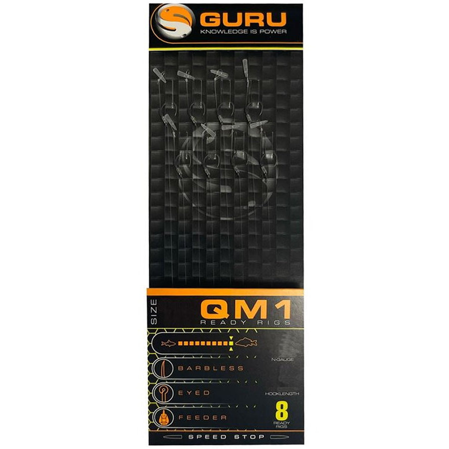 Carlige Legate Guru Speedstop QM1, Carlig Nr.12, 0.19mm, 10cm. 8buc/pac