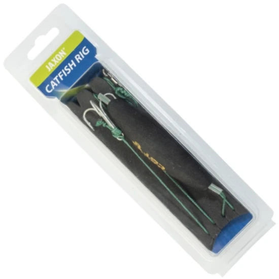 Carlige Legate Jaxon Catfish Float Mono Rig Ancora, Nr.3/0, 1.30mm, 1buc/pac