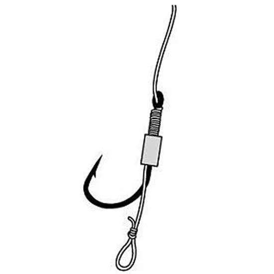 Carlige Legate Jaxon Method Feeder Fd Nr.8, 0.22mm, 30cm