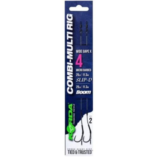 Carlige Legate Korda Combi Rig, Nr.2, 2buc/pac