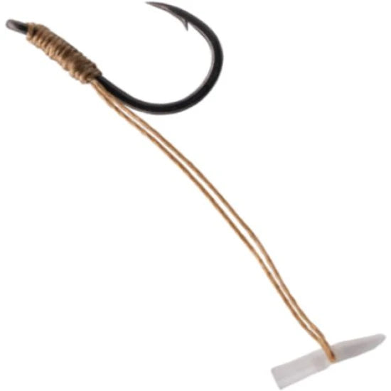 Carlige Legate Korum Quickstop Hook Hairs Barbed, Nr.10, 4buc/pac
