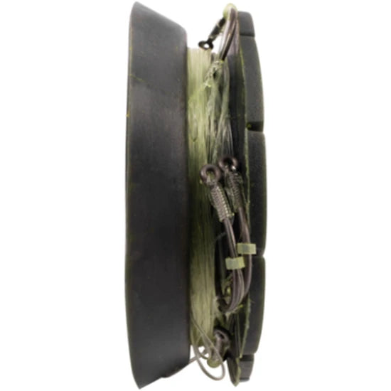 Carlige Legate Korum River Grappler Hair Rigs M1 Barbed, Nr.12, 100cm, 5buc/pac