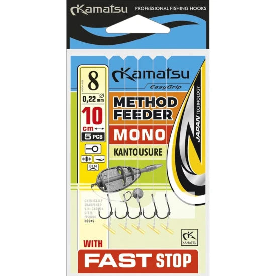 Carlige Legate Kamatsu Fast Stop Kantousure, 10cm, Nr.10, 0.20mm, 5buc/pac