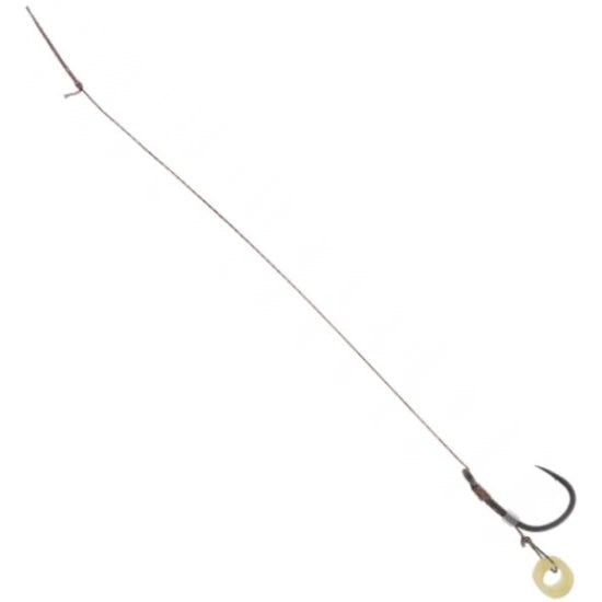 Carlige Legate Mikado Method Feeder Rig Cu Banda X-tra Strong, Nr.8, 0.12mm, 10cm, 8buc/pac