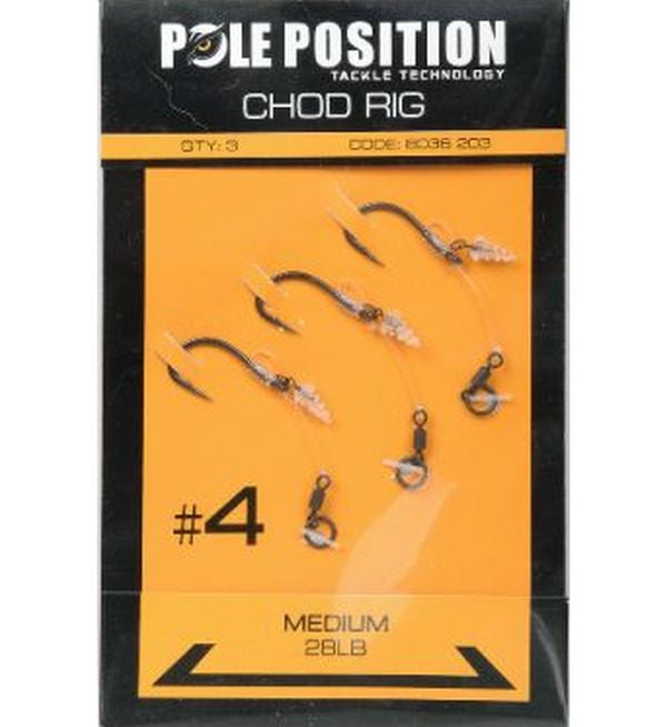 Carlige Legate Strategy Chod Rig Medium Nr.4