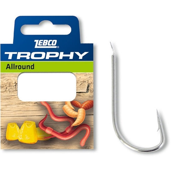 Carlige Legate Zebco No.14 70cm 0.18mm Trophy Allround
