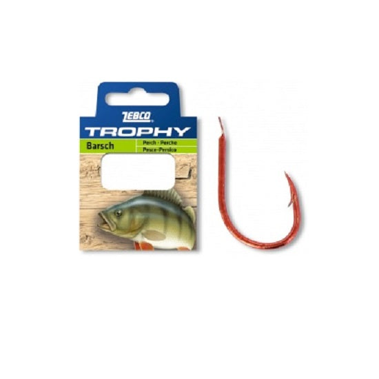 Carlige Legate Zebco No.8 70 cm 0.20 mm Trophy Perch