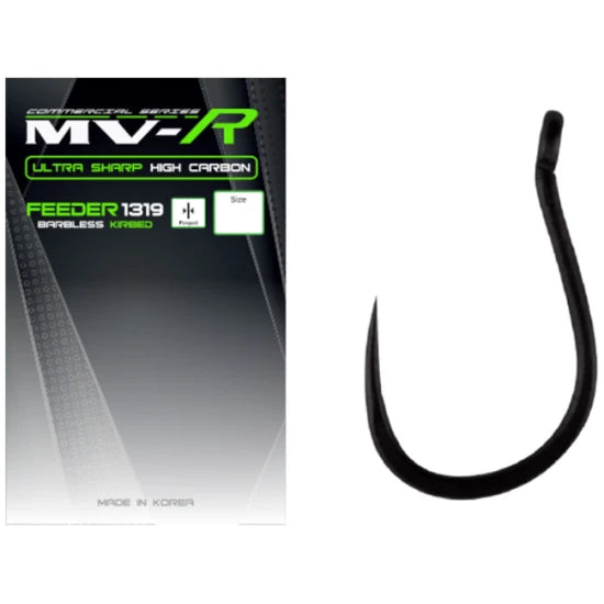 Carlige Maver Mv-r 1319 Feeder Eyed Barbless, Nr.10, 20buc/pac