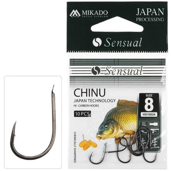 Carlige Mikado Sensual Chinu Bn, Nr.4, 10buc/pac