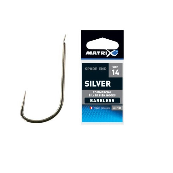 Carlige Matrix Silver Hooks 20 Barbless