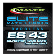 Carlige Maver Seria Elite Es43 Silverfish Wide Gape Nr 18