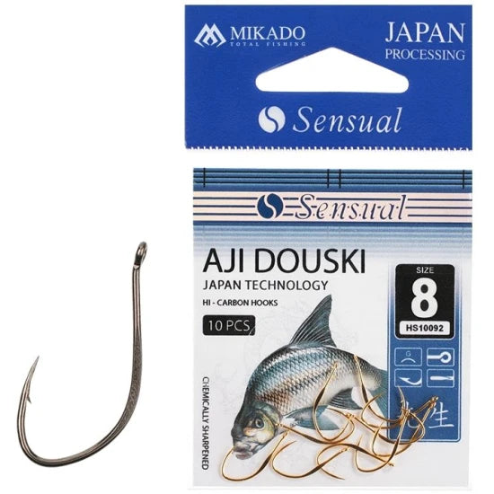 Carlige Mikado Sensual Aji Douski Bn, Nr.4, 2buc/plic