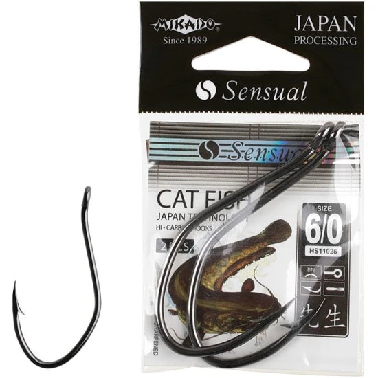 Carlige Mikado Sensual Catfish Bn, Nr.2/0, 2buc/plic