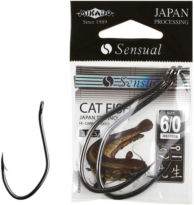 Carlige Mikado Sensual Catfish BN, Nr.4/0, 2buc/plic