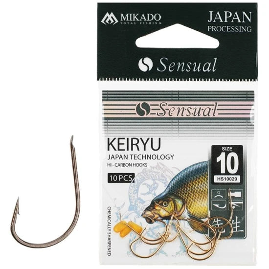 Carlige Mikado Sensual Keiryu Bn, Nr.4, 10buc/plic