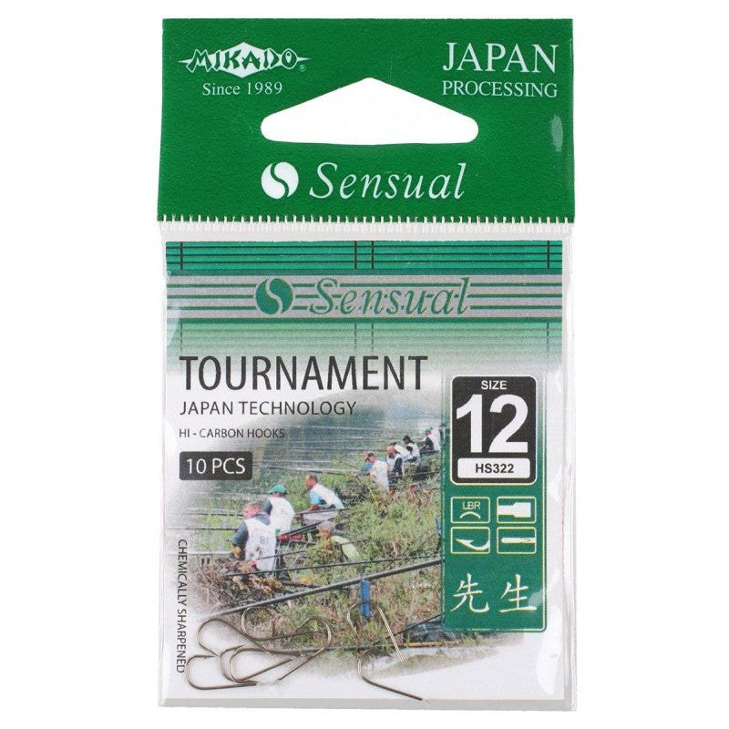 Carlige Mikado Sensual Tournament LBR Nr.12 10buc/plic