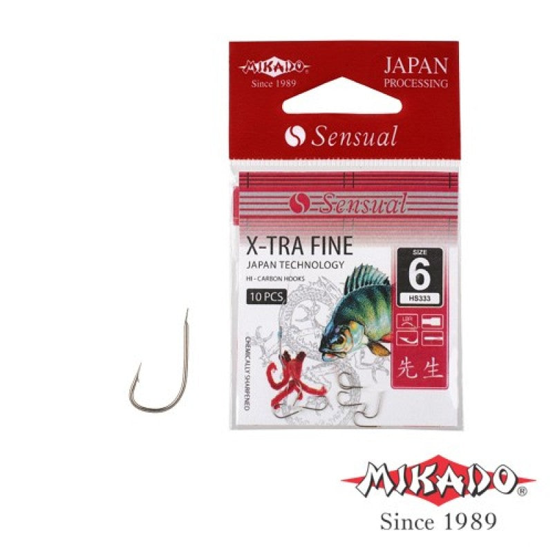 Carlige Mikado Sensual X-TRA FINE Nr.12 LBR 10buc/plic