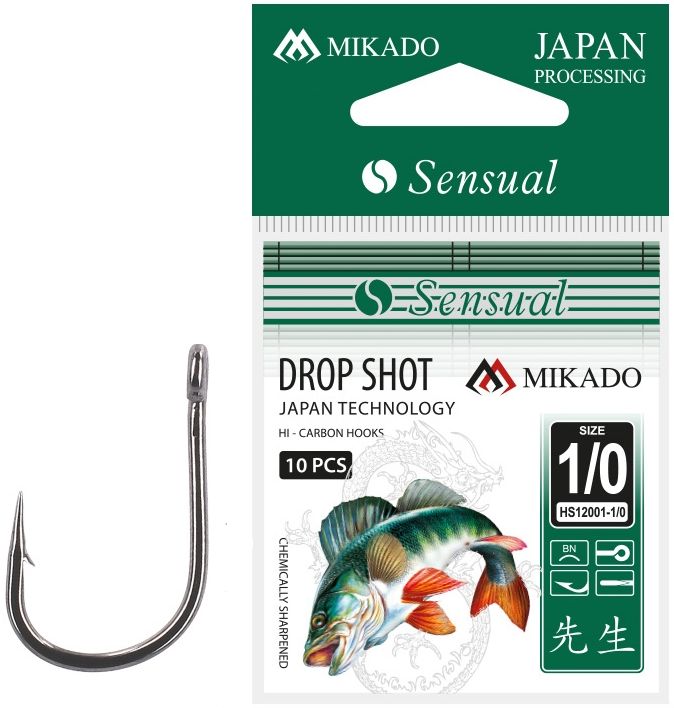 Carlige Mikdo Sensual Drop Shot BN, Nr.2/0, 10buc/plic