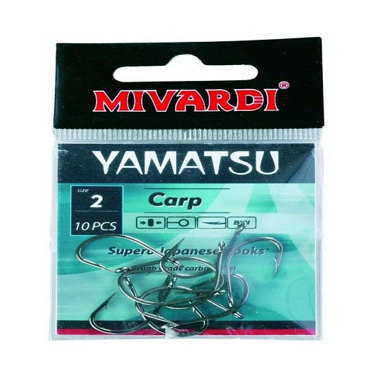 Carlige Mivardi Yamatsu Carp, 10buc/plic Nr.8