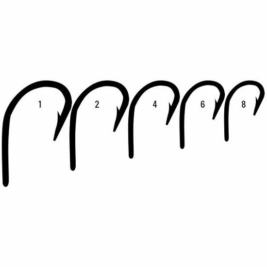 Carlige Mustad Crap Xv2 Continental Ochet Black Nikel, Nr.6, 10buc/pac