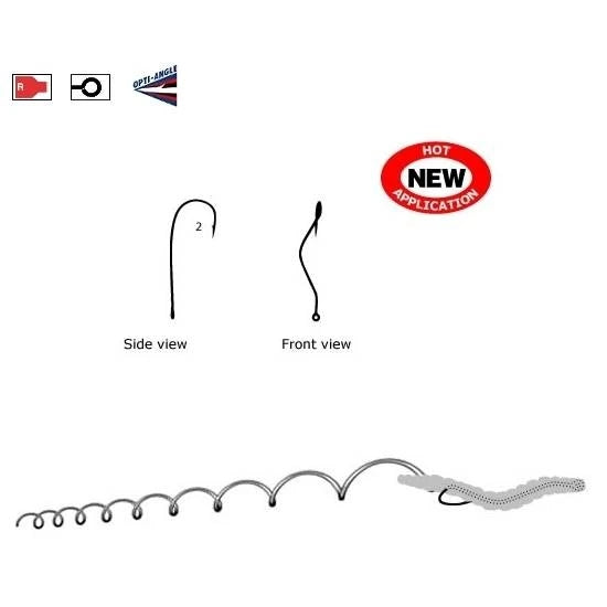 Carlige Mustad Slow Death 33862 Npber 15buc Nr2