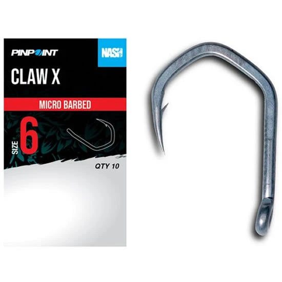 Carlige Nash Claw X Size 2, 10buc/pac
