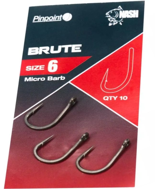 Carlige Nash Brute Marin, Nr.6, 10buc/plic