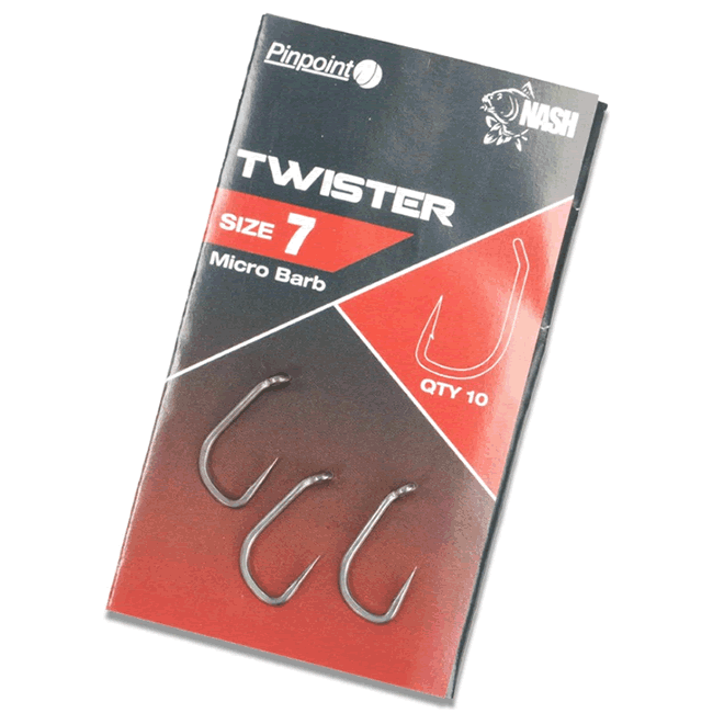 Carlige Nash Twister Size 6 Micro Barbed