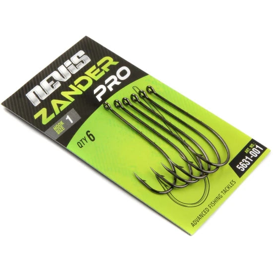 Carlige Nevis Zander Pro, Nr.1, 6buc/pac