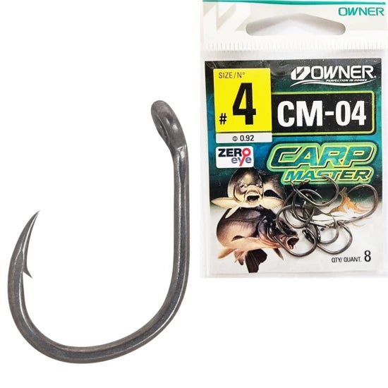 Carlige Owner Cm-04 Carp Master Aya Magic Fusso, Nr.4, 9buc/pac