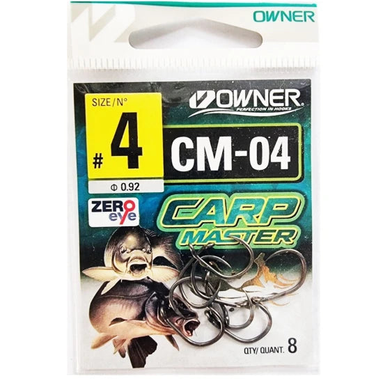 Carlige Owner Cm-04 Carp Master Aya Magic Fusso, Nr.4, 9buc/pac