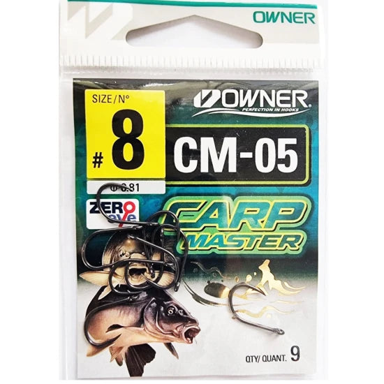 Carlige Owner Cm-05 Carp Master Iseama Magic Fusso, Nr.2, 8buc/pac