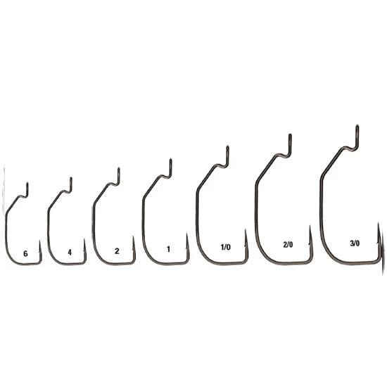 Carlige Offset Mustad Assault Finesse, Nr.1, 8buc/pac