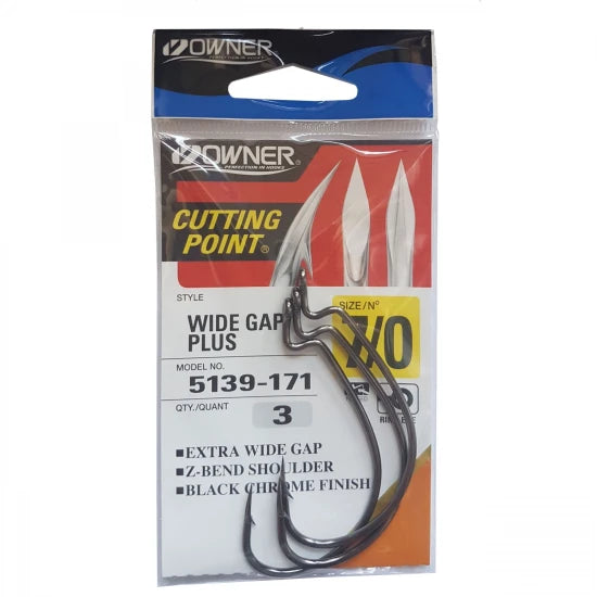 Carlige Offset Owner 5139 Nr.3/0 Wide Gap Plus