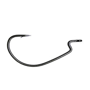 Carlige Offset Vanfook Worm-55b Stealth Black Offset Hooks Nr.1/0, 7buc/plic