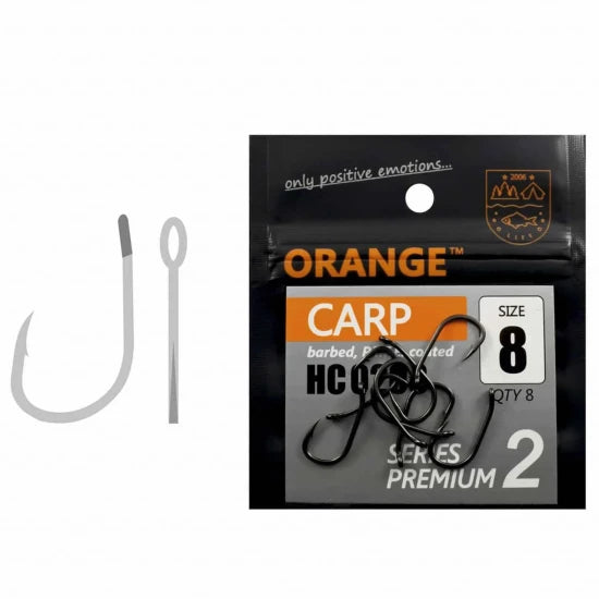 Carlige Orange Carp Ptfe Coated Series Premium 2, Nr.4, 8buc/pac