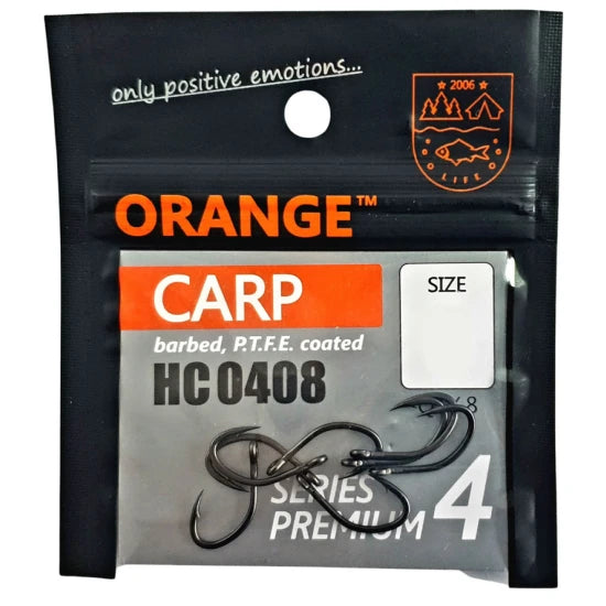 Carlige Orange Carp Ptfe Coated Series Premium 4, Nr.64, 8buc/pac