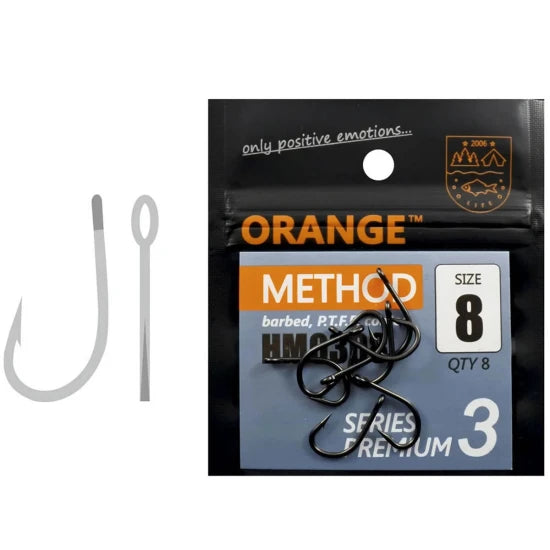 Carlige Orange Method Ptfe Coated Premium Series 3, Nr.18, 8buc/pac