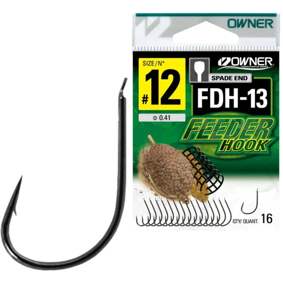 Carlige Owner Fdh-13 Keiryu Black Chrome, Nr.14, 17buc/pac