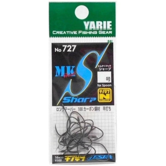 Carlige Pastrav Yarie Trout Hooks 727 Hook Sharp, Nr.7, 35buc/pac