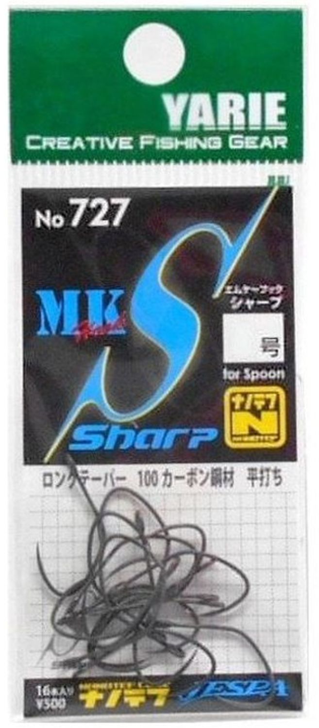 Carlige Pastrav Yarie Trout Hooks 727 Hook Sharp, Nr.8, 35buc/pac