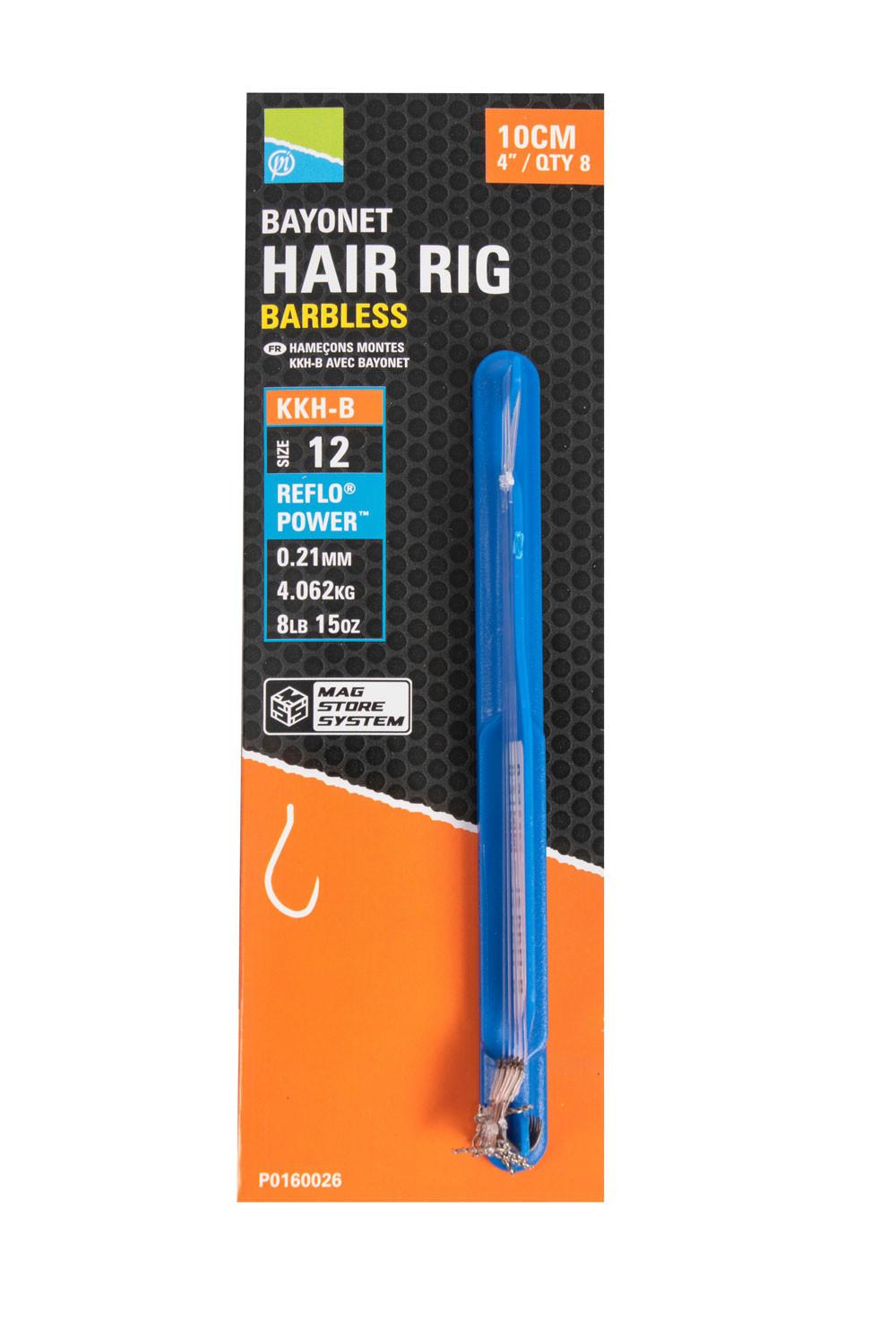 Carlige Preston  Legate  Method  KKH-B Bayonet Hair Rigs Nr 10  8buc/plic