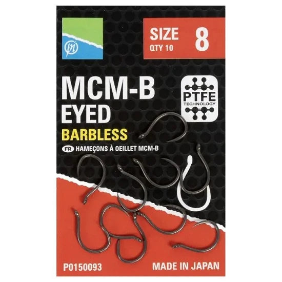 Carlige Preston Mcm-b Eyed Nr.10 10buc/plic