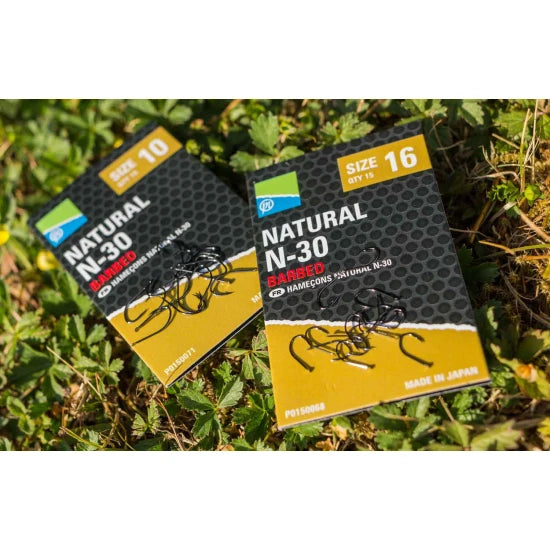 Carlige Preston Natural N-30, Nr.12, 10buc/plic