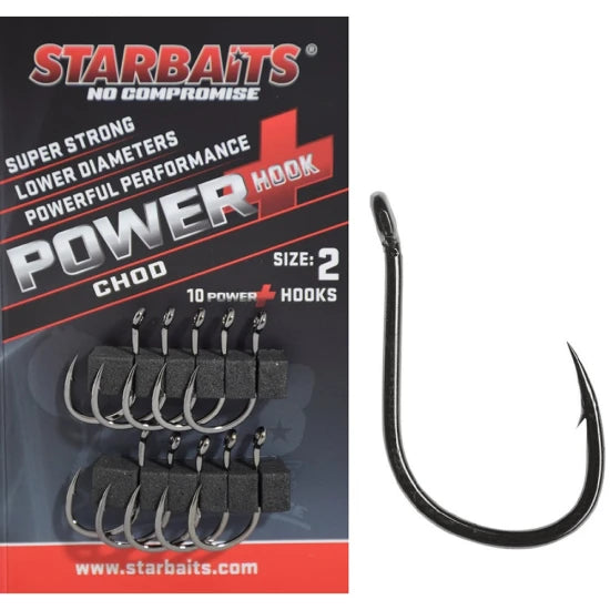 Carlige Starbaits Power Chod, Nr.2, 10buc/pac